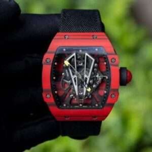 Richard Mille Replica 1:1 Watch RM27-03 Full Carbon Red  44mm