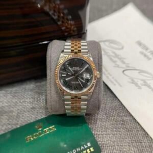 Rolex Replica 11 Watch DateJust 126231 Wimbledon Dial Demi Strap VS Factory 36mm