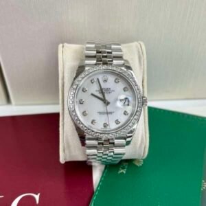 Rolex Replica 11 Watch DateJust Mother of Pearl Dial With Diamonds Bezel EW Factory 36-41mm