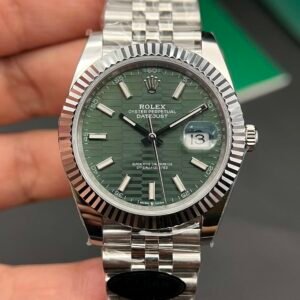 Rolex Replica 11 Watch Datejust 126234 Green Dial  Luminous Numbers 36mm