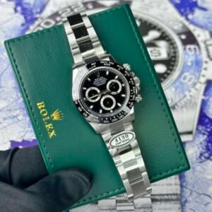 Rolex Replica 1:1 Watch Daytona 116500LN Godzilla Black Dial Clean Factory 40mm