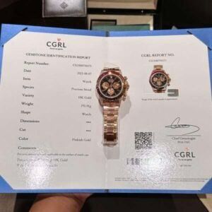 Rolex Replica 1:1 Watch Daytona Rainbow Rose Gold Wrapped Moissanite Diamond TWF 40mm