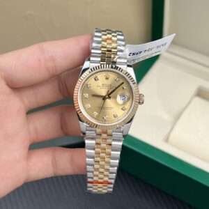 Rolex Replica 1:1 Watch DateJust Gold Wrapped Jubilee Strap GM Factory 36mm