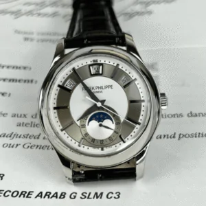Patek Philippe Complications 5205 Best Replica Watch Gray Dial KM Factory 40mm